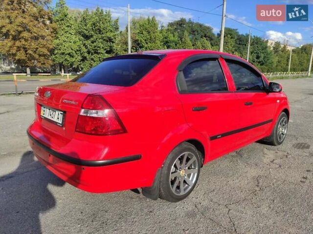 Красный Шевроле Авео, объемом двигателя 1.5 л и пробегом 65 тыс. км за 5500 $, фото 12 на Automoto.ua
