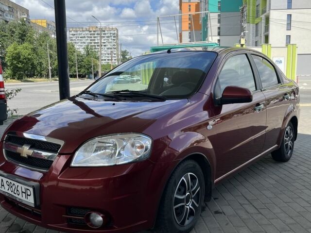 Красный Шевроле Авео, объемом двигателя 1.6 л и пробегом 146 тыс. км за 4000 $, фото 1 на Automoto.ua
