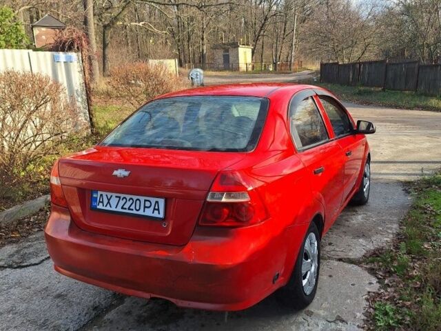 Красный Шевроле Авео, объемом двигателя 1.5 л и пробегом 290 тыс. км за 2499 $, фото 2 на Automoto.ua