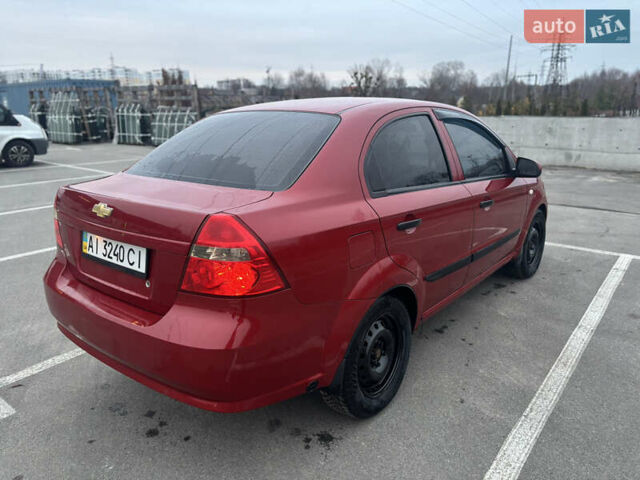 Красный Шевроле Авео, объемом двигателя 1.5 л и пробегом 190 тыс. км за 5200 $, фото 8 на Automoto.ua