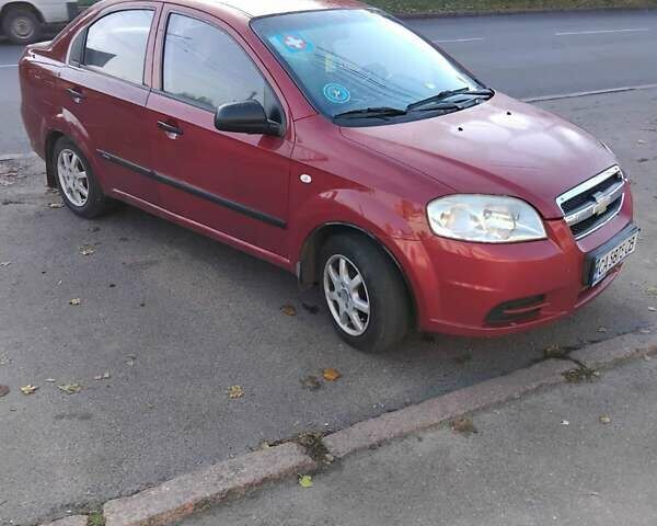 Красный Шевроле Авео, объемом двигателя 1.5 л и пробегом 228 тыс. км за 3700 $, фото 10 на Automoto.ua