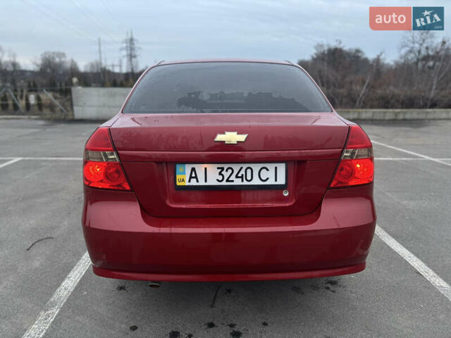 Красный Шевроле Авео, объемом двигателя 1.5 л и пробегом 190 тыс. км за 5200 $, фото 7 на Automoto.ua