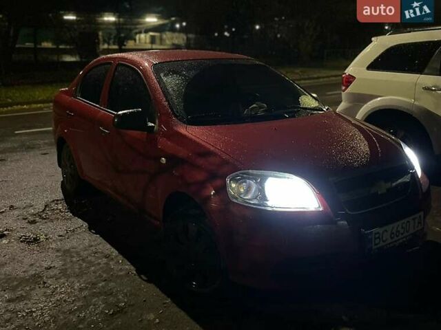 Красный Шевроле Авео, объемом двигателя 1.5 л и пробегом 65 тыс. км за 5100 $, фото 10 на Automoto.ua