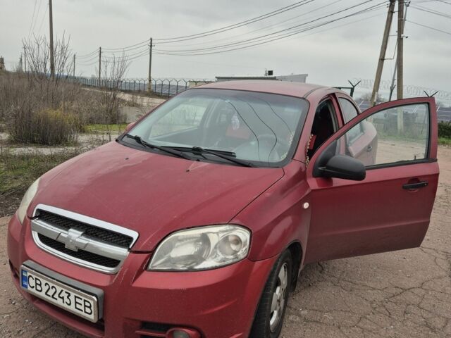 Красный Шевроле Авео, объемом двигателя 1.5 л и пробегом 327 тыс. км за 2900 $, фото 3 на Automoto.ua