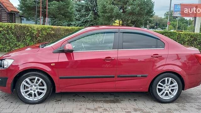 Красный Шевроле Авео, объемом двигателя 1.6 л и пробегом 98 тыс. км за 7200 $, фото 14 на Automoto.ua