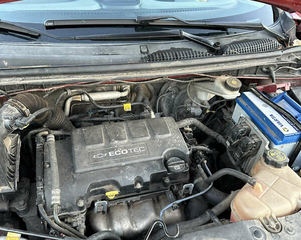 Червоний Шевроле Авео, об'ємом двигуна 1.4 л та пробігом 116 тис. км за 5500 $, фото 16 на Automoto.ua