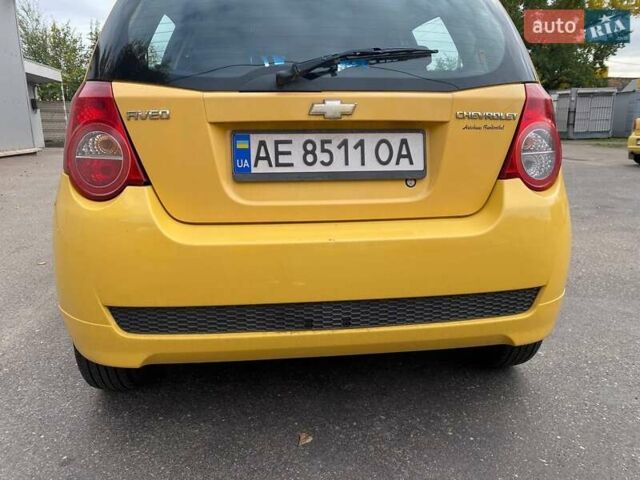 Желтый Шевроле Авео, объемом двигателя 1.2 л и пробегом 188 тыс. км за 3950 $, фото 15 на Automoto.ua
