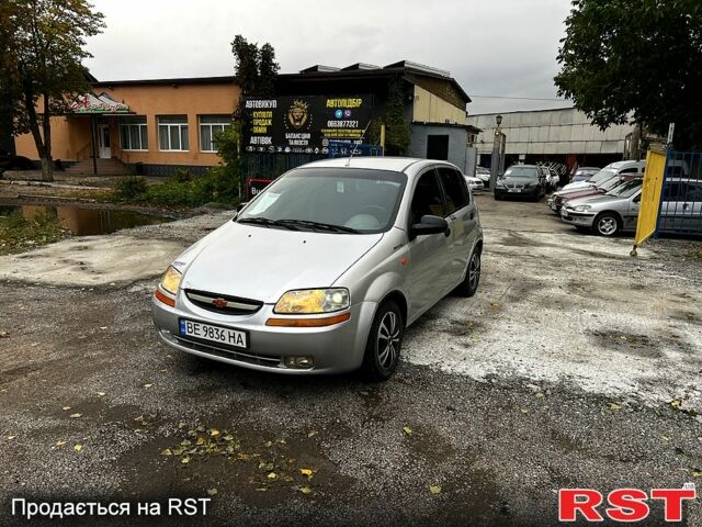 Серый Шевроле Авео, объемом двигателя 1.5 л и пробегом 189 тыс. км за 2500 $, фото 7 на Automoto.ua