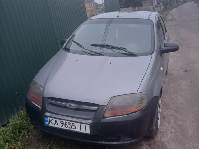 Серый Шевроле Авео, объемом двигателя 1.5 л и пробегом 477 тыс. км за 1700 $, фото 1 на Automoto.ua