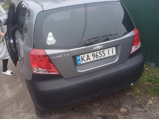 Серый Шевроле Авео, объемом двигателя 1.5 л и пробегом 477 тыс. км за 1700 $, фото 2 на Automoto.ua