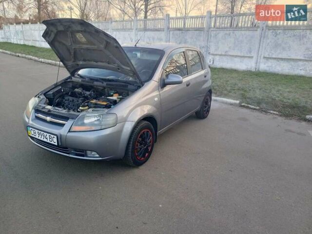 Серый Шевроле Авео, объемом двигателя 1.5 л и пробегом 224 тыс. км за 3500 $, фото 20 на Automoto.ua