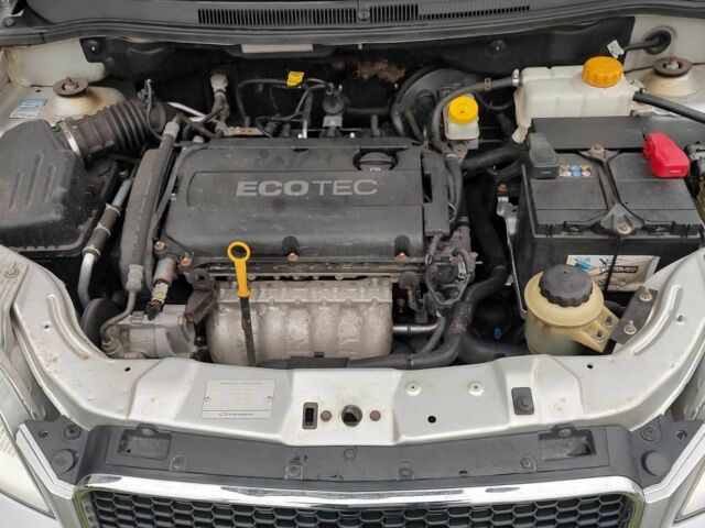 Серый Шевроле Авео, объемом двигателя 1.4 л и пробегом 219 тыс. км за 3700 $, фото 10 на Automoto.ua