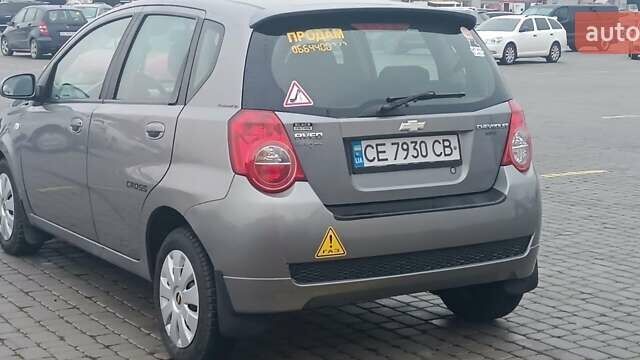 Серый Шевроле Авео, объемом двигателя 1.2 л и пробегом 200 тыс. км за 3500 $, фото 2 на Automoto.ua