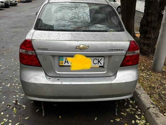 Серый Шевроле Авео, объемом двигателя 1.5 л и пробегом 220 тыс. км за 3300 $, фото 5 на Automoto.ua