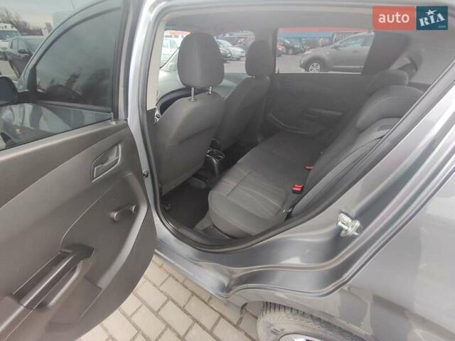 Серый Шевроле Авео, объемом двигателя 1.25 л и пробегом 199 тыс. км за 5600 $, фото 20 на Automoto.ua