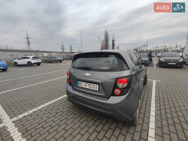 Серый Шевроле Авео, объемом двигателя 1.25 л и пробегом 199 тыс. км за 5600 $, фото 13 на Automoto.ua
