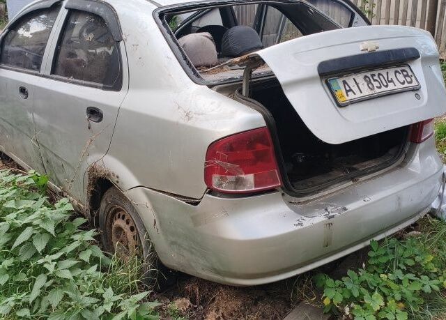 Сірий Шевроле Авео, об'ємом двигуна 1.4 л та пробігом 160 тис. км за 2000 $, фото 1 на Automoto.ua