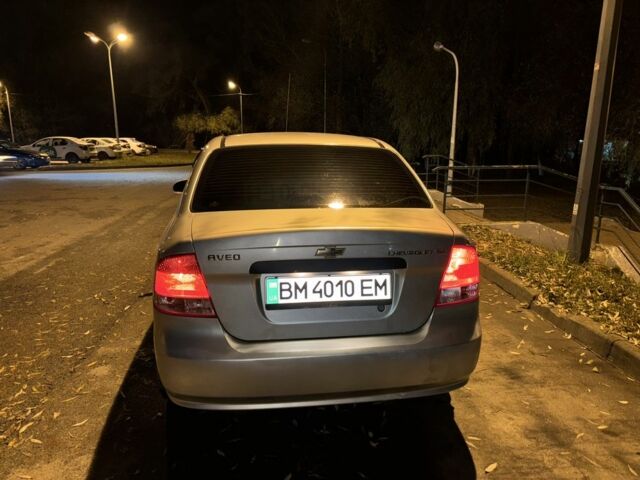 Серый Шевроле Авео, объемом двигателя 1.5 л и пробегом 268 тыс. км за 3200 $, фото 2 на Automoto.ua
