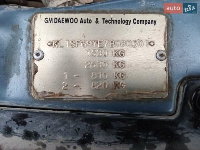 Серый Шевроле Авео, объемом двигателя 1.5 л и пробегом 180 тыс. км за 3200 $, фото 14 на Automoto.ua