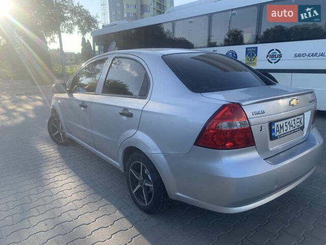 Серый Шевроле Авео, объемом двигателя 1.2 л и пробегом 298 тыс. км за 3500 $, фото 5 на Automoto.ua