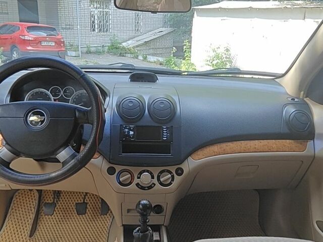 Серый Шевроле Авео, объемом двигателя 1.6 л и пробегом 128 тыс. км за 3999 $, фото 9 на Automoto.ua