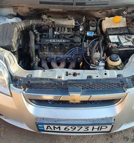Серый Шевроле Авео, объемом двигателя 1.5 л и пробегом 582 тыс. км за 2700 $, фото 8 на Automoto.ua
