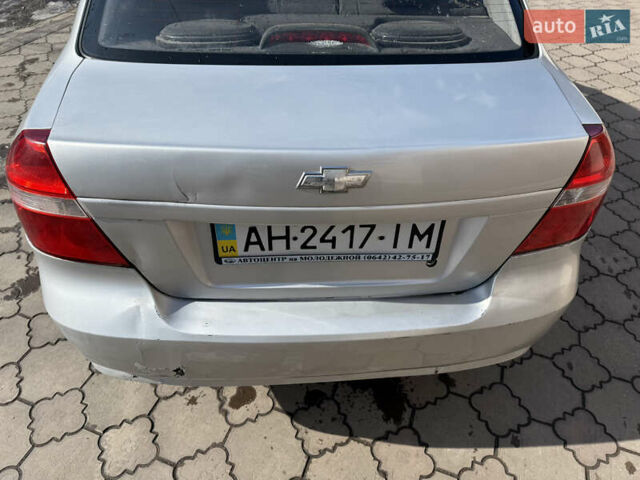 Серый Шевроле Авео, объемом двигателя 1.5 л и пробегом 440 тыс. км за 2500 $, фото 16 на Automoto.ua