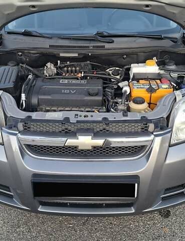 Серый Шевроле Авео, объемом двигателя 1.4 л и пробегом 183 тыс. км за 5200 $, фото 8 на Automoto.ua