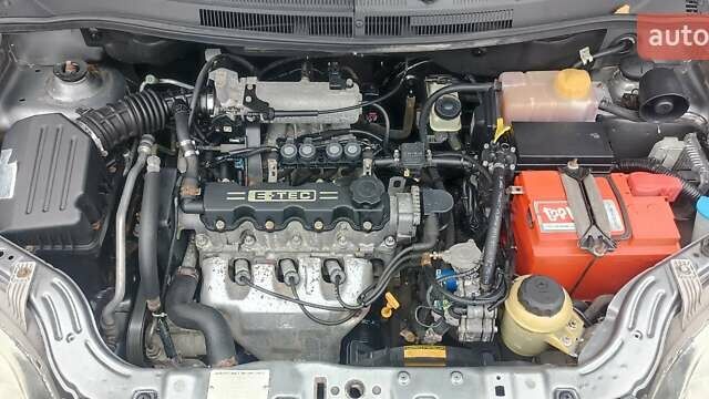 Серый Шевроле Авео, объемом двигателя 1.5 л и пробегом 244 тыс. км за 4500 $, фото 22 на Automoto.ua