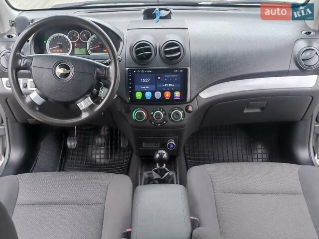 Серый Шевроле Авео, объемом двигателя 1.5 л и пробегом 244 тыс. км за 4500 $, фото 30 на Automoto.ua