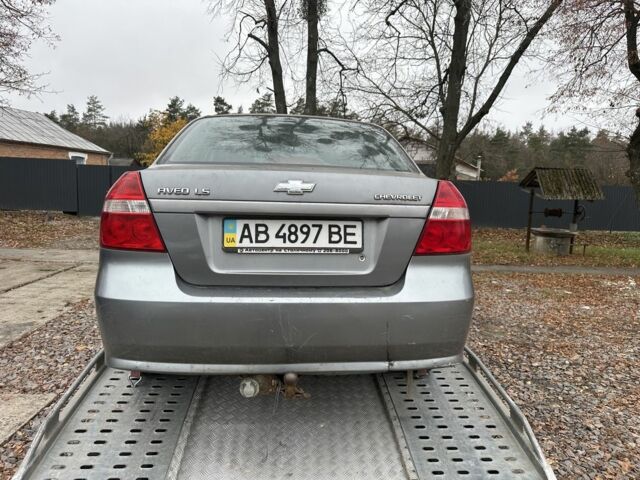 Серый Шевроле Авео, объемом двигателя 1.5 л и пробегом 100 тыс. км за 1350 $, фото 4 на Automoto.ua
