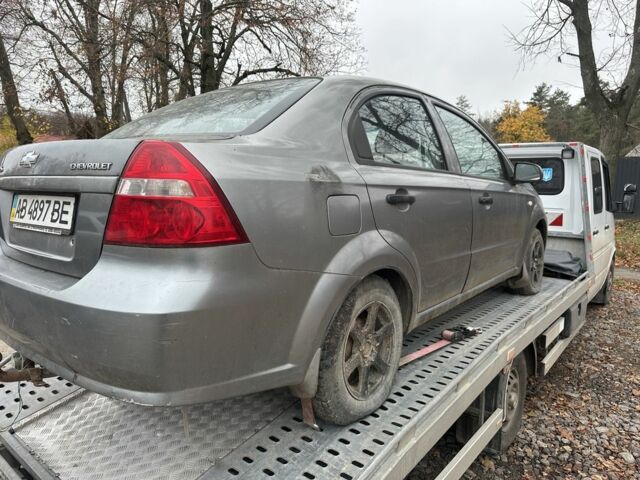 Серый Шевроле Авео, объемом двигателя 1.5 л и пробегом 100 тыс. км за 1350 $, фото 2 на Automoto.ua