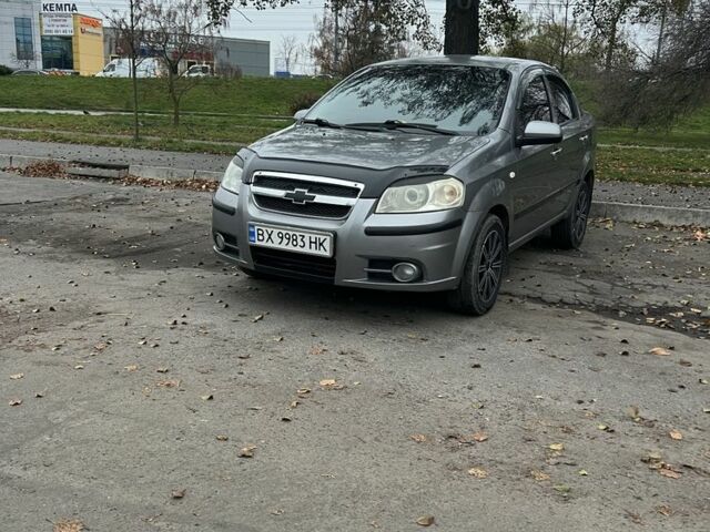 Серый Шевроле Авео, объемом двигателя 1.5 л и пробегом 195 тыс. км за 3500 $, фото 9 на Automoto.ua