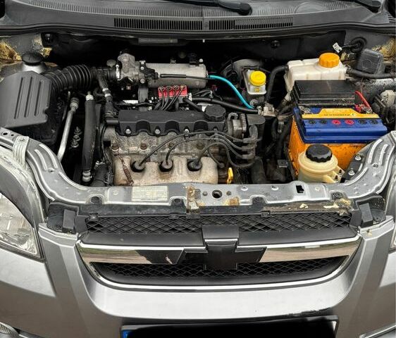 Серый Шевроле Авео, объемом двигателя 1.5 л и пробегом 167 тыс. км за 4500 $, фото 10 на Automoto.ua