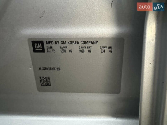 Серый Шевроле Авео, объемом двигателя 1.6 л и пробегом 79 тыс. км за 4650 $, фото 18 на Automoto.ua