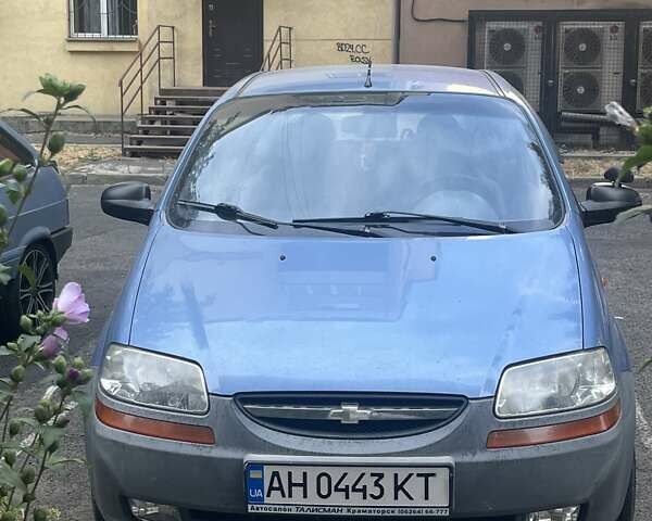 Синий Шевроле Авео, объемом двигателя 1.19 л и пробегом 122 тыс. км за 2900 $, фото 1 на Automoto.ua
