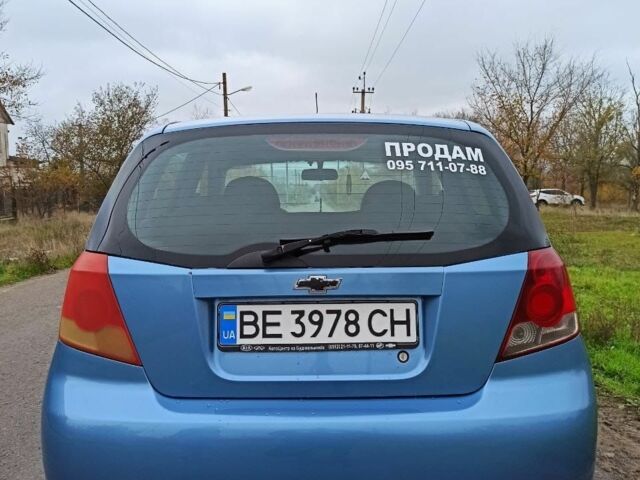 Синий Шевроле Авео, объемом двигателя 1.5 л и пробегом 190 тыс. км за 3500 $, фото 5 на Automoto.ua