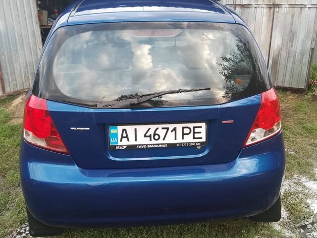 Синий Шевроле Авео, объемом двигателя 1.4 л и пробегом 200 тыс. км за 2400 $, фото 7 на Automoto.ua