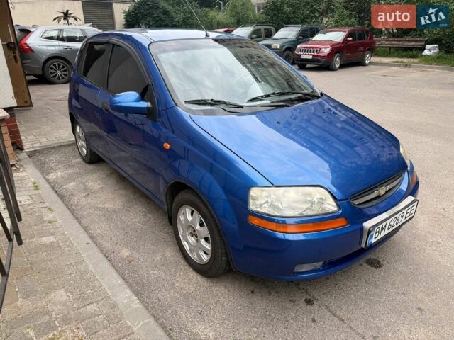 Синий Шевроле Авео, объемом двигателя 1.5 л и пробегом 164 тыс. км за 3499 $, фото 1 на Automoto.ua