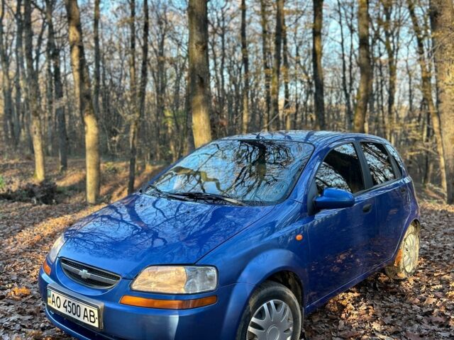 Синий Шевроле Авео, объемом двигателя 1.5 л и пробегом 250 тыс. км за 3500 $, фото 1 на Automoto.ua