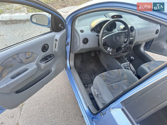 Синий Шевроле Авео, объемом двигателя 1.5 л и пробегом 205 тыс. км за 3100 $, фото 8 на Automoto.ua