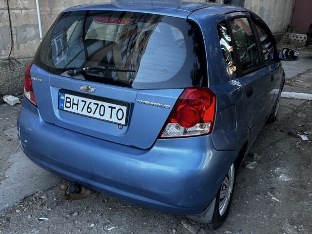 Синий Шевроле Авео, объемом двигателя 1.5 л и пробегом 185 тыс. км за 2350 $, фото 3 на Automoto.ua