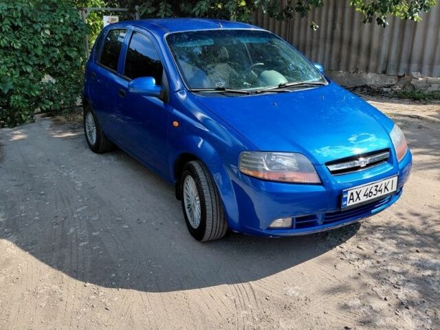 Синий Шевроле Авео, объемом двигателя 1.5 л и пробегом 200 тыс. км за 2999 $, фото 4 на Automoto.ua