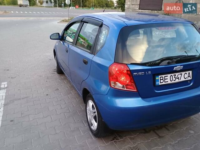 Синий Шевроле Авео, объемом двигателя 1.5 л и пробегом 159 тыс. км за 3000 $, фото 3 на Automoto.ua