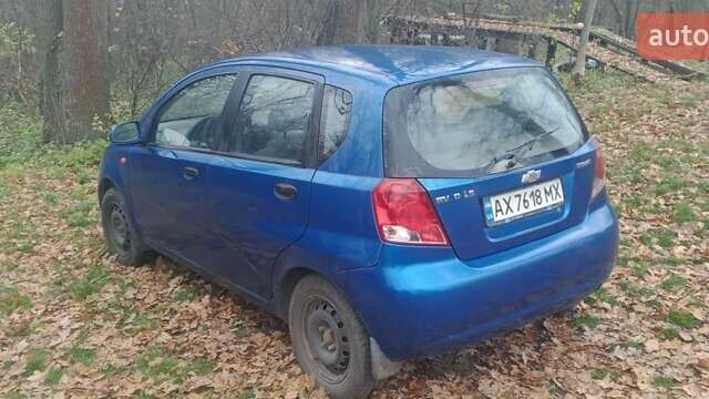 Синий Шевроле Авео, объемом двигателя 1.5 л и пробегом 301 тыс. км за 2600 $, фото 2 на Automoto.ua