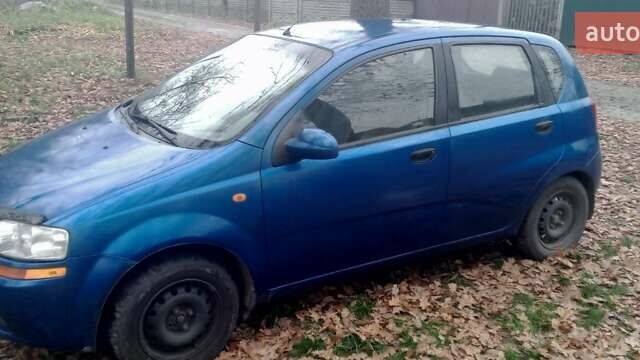 Синий Шевроле Авео, объемом двигателя 1.5 л и пробегом 301 тыс. км за 2600 $, фото 13 на Automoto.ua