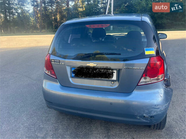 Синий Шевроле Авео, объемом двигателя 1.5 л и пробегом 140 тыс. км за 1950 $, фото 2 на Automoto.ua