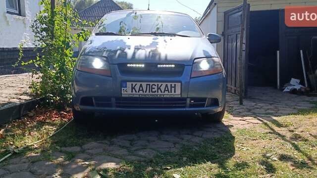 Синий Шевроле Авео, объемом двигателя 1.5 л и пробегом 356 тыс. км за 3000 $, фото 11 на Automoto.ua