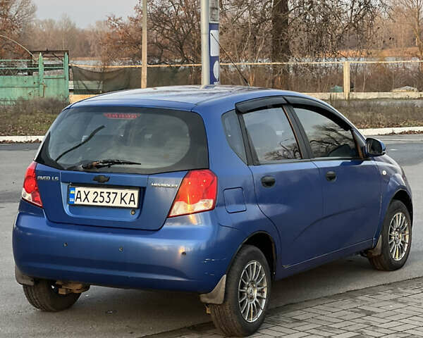 Синий Шевроле Авео, объемом двигателя 1.5 л и пробегом 211 тыс. км за 2800 $, фото 3 на Automoto.ua