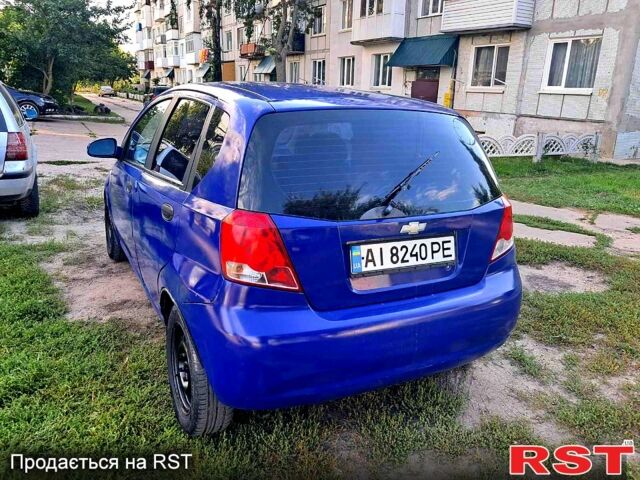 Синий Шевроле Авео, объемом двигателя 1.5 л и пробегом 283 тыс. км за 2100 $, фото 2 на Automoto.ua